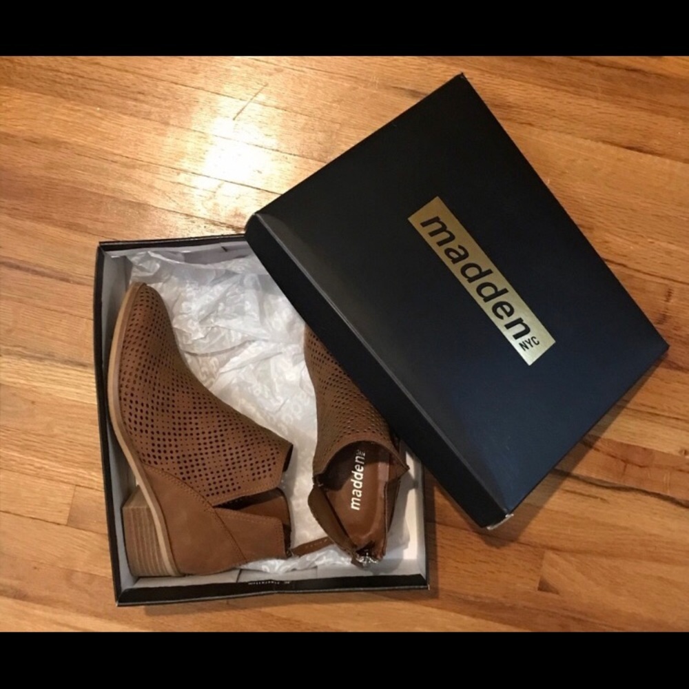 Steve Madden Leather Ankle Boots